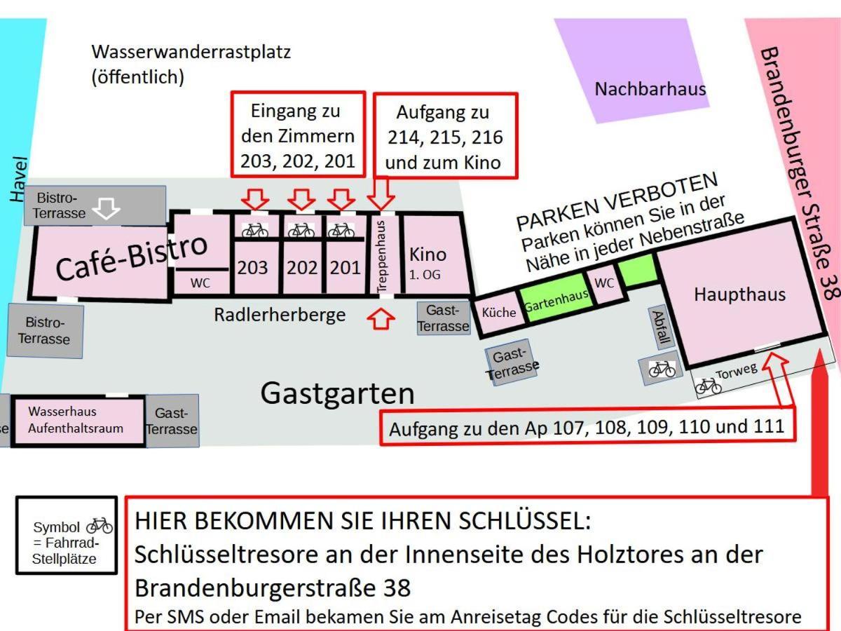 Kulturgasthof Alte Reederei Aparthotel Fürstenberg-Havel Εξωτερικό φωτογραφία