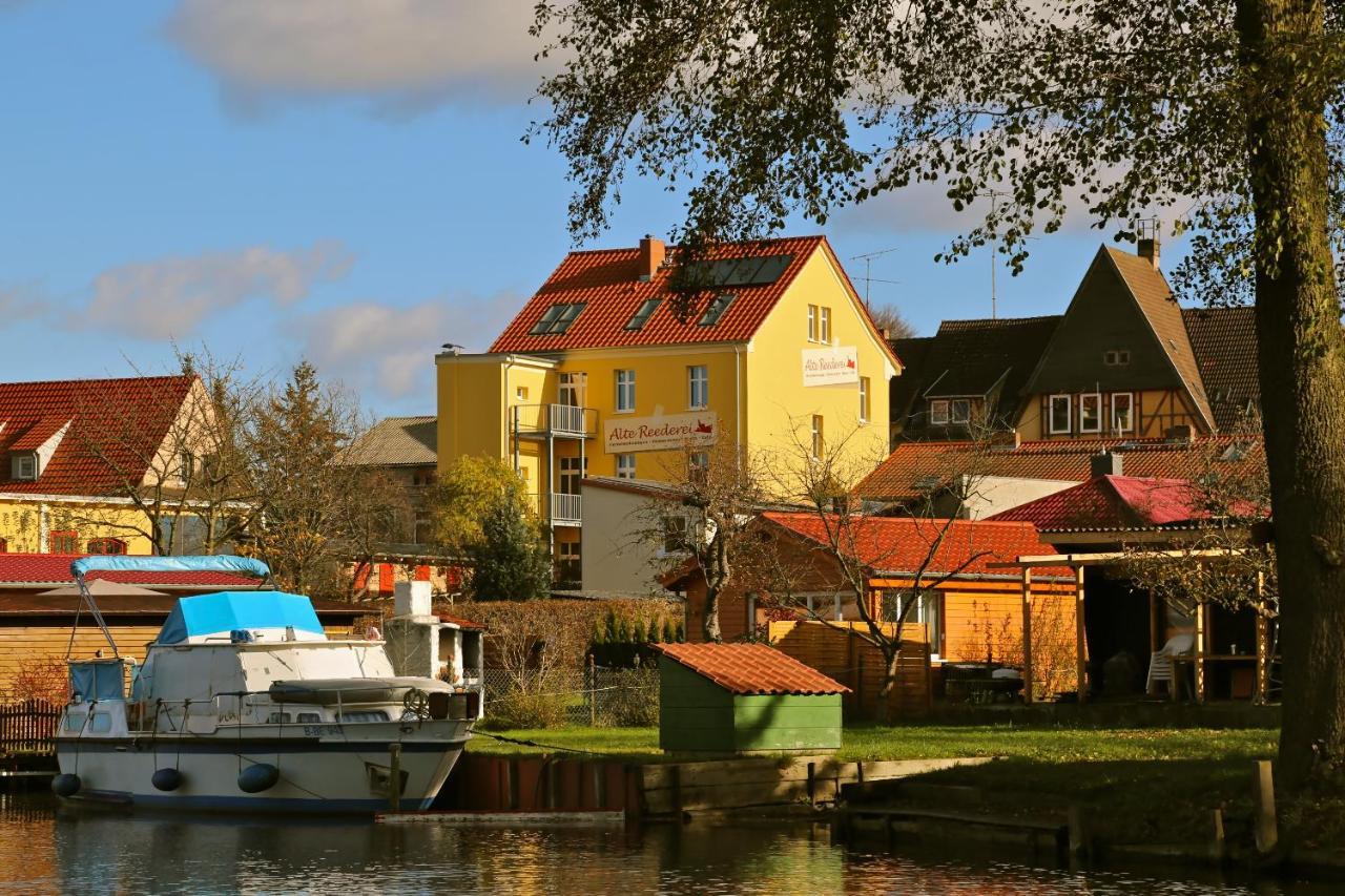 Kulturgasthof Alte Reederei Aparthotel Fürstenberg-Havel Εξωτερικό φωτογραφία